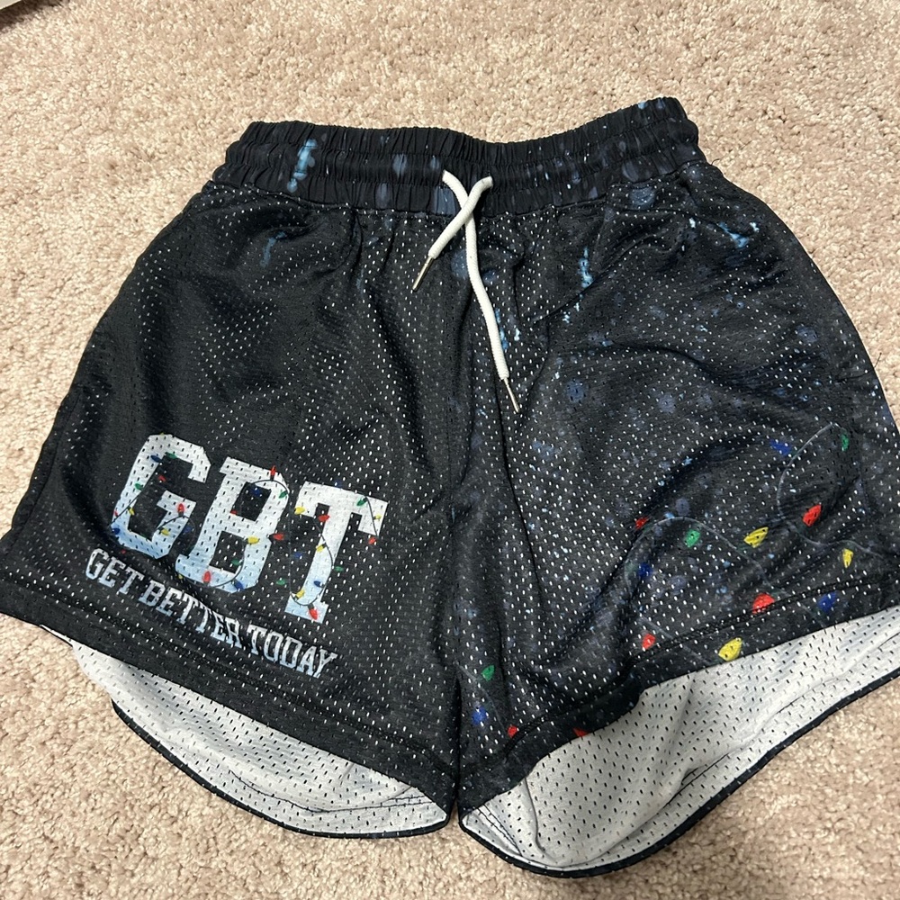 Black Mesh GET BETTER TODAY brand , slightly worn size S